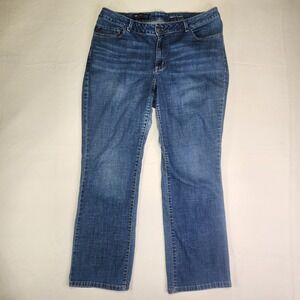 Lee Modern Series Curvy Fit Bootcut Jeans Medium Wash Size 18W (*see notes)